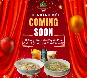 COMING SOONNNN...... PHỞ SÂM NGỌC LINH & K5COFFEE CHI NHÁNH QUẬN 2.🥰